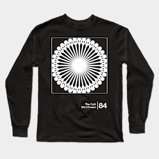 The Cult / Minimalist Style Graphic Artwork Design Long Sleeve T-Shirt